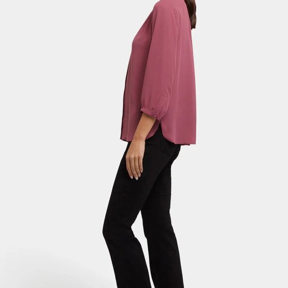 NYDJ Pintuck Blouse - Picture 3 of 10